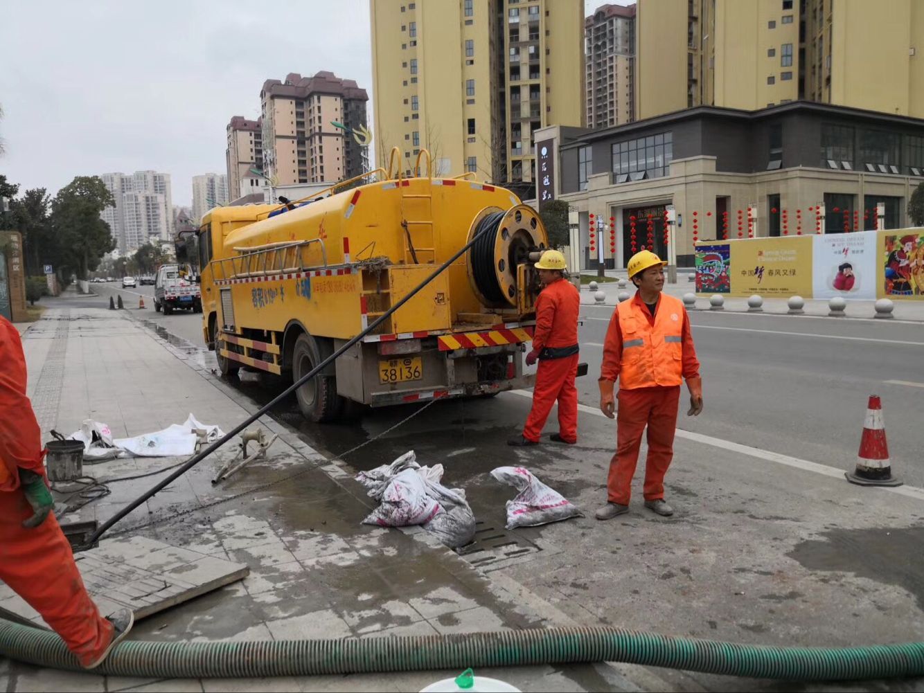 盐田排污管道清淤-管道清洗